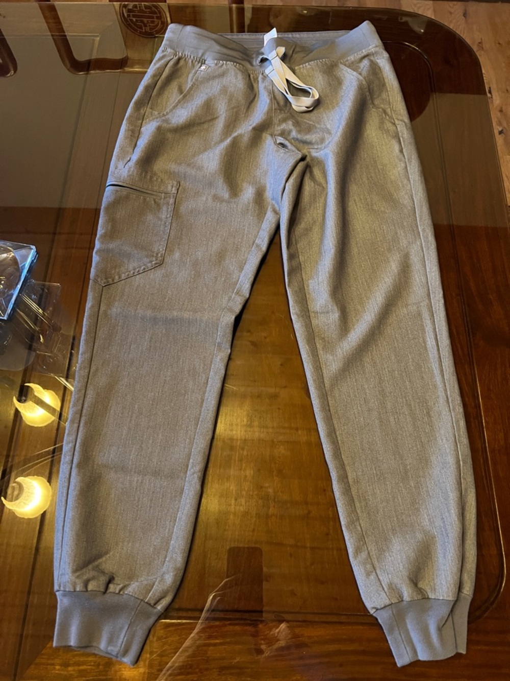 Figs Technical Collection Grey Top
